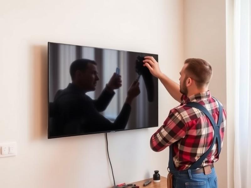 Mounting a TV on the wall